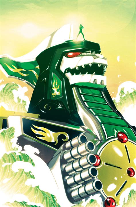 Green Ranger Dragonzord Wallpaper