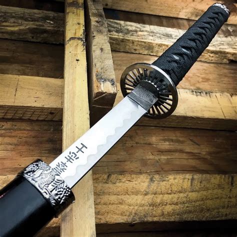 40" Black Dragon SAMURAI NINJA Bushido KATANA Japanese Sword Carbon Steel Blade | BUDK.com ...