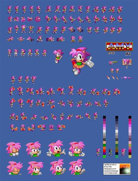 Post Amy Rose Sonic Team Animated Sonictopfan Sprites | Hot Sex Picture