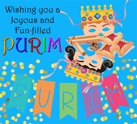 A Joyous And Fun-filled Purim Ecard. Free Purim eCards, Greeting Cards | 123 Greetings