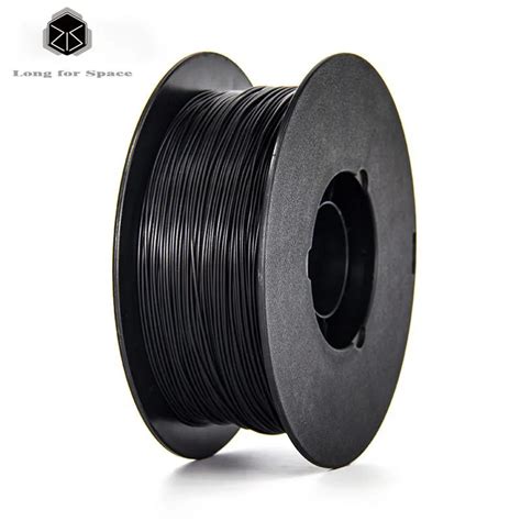 Black 1.75mm PLA 3D Printer Filament New High Quality Plastic PLA Filament 1Kg/Spool For 3D ...