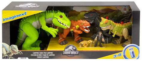 Fisher Price Jurassic World Imaginext Dominion Carnivores Combo Pack ...