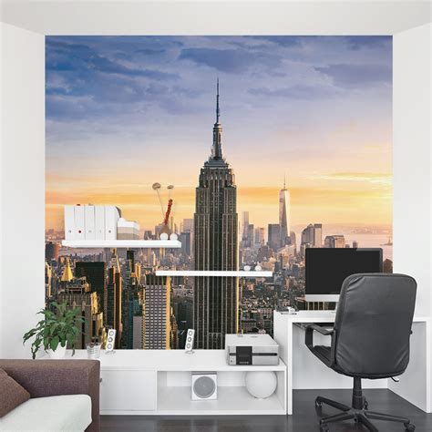 New York Skyline Wall Decal | NYC Wall Mural | Wallums