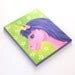 Unicorn Art for Kids Girls Room Decor Pink and Purple by nJoyArt