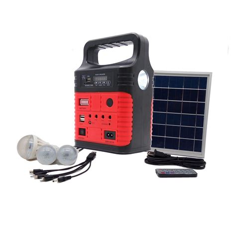 Portable Solar Generator with Solar Panel,Included 3: Amazon.in ...