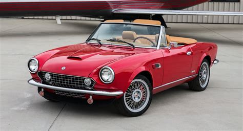 Classic Fiat 124 Spider EV Conversion Has Manual Transmission, $89,995 ...