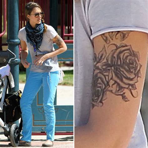 Jessica Alba Tattoos - Spacotin