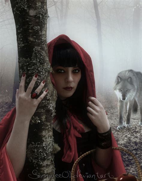 On The Prowl by Sannalee01 on DeviantArt | Red riding hood art, Wolves and women, Black and grey ...