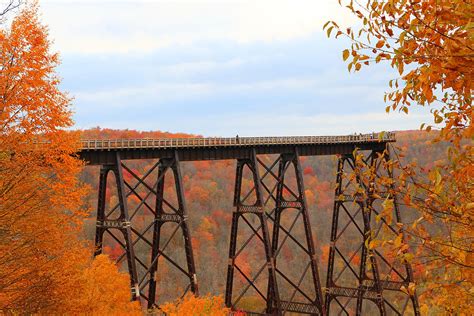 Autumn At Kinzua Bridge Photograph by Rick Morgan