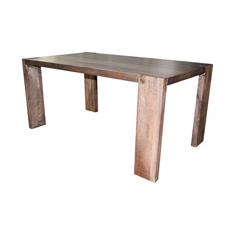 73% OFF - CB2 CB2 Rustic Wood Dining Table / Tables