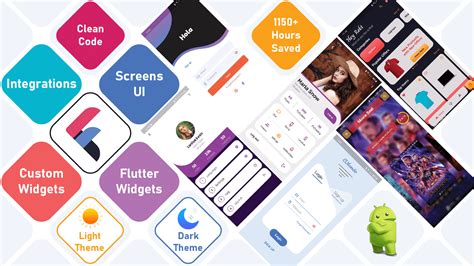 Flutter Kit - UI kits - code.market