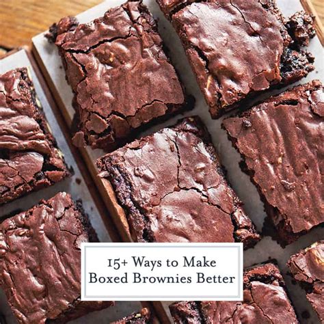 How to Make Box Brownies Better - Savory Experiments