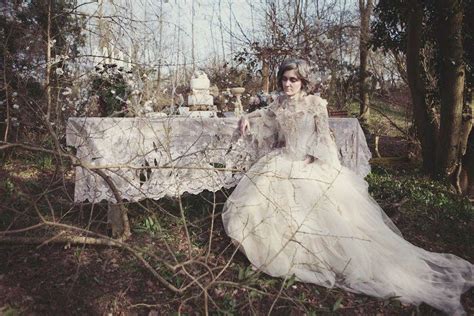 Great Expectations - Helena Bonham Carter as Miss Havisham, wearing her old and tattered wedding ...