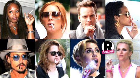 Power Puffers! 22 Celebrities Who Smoke