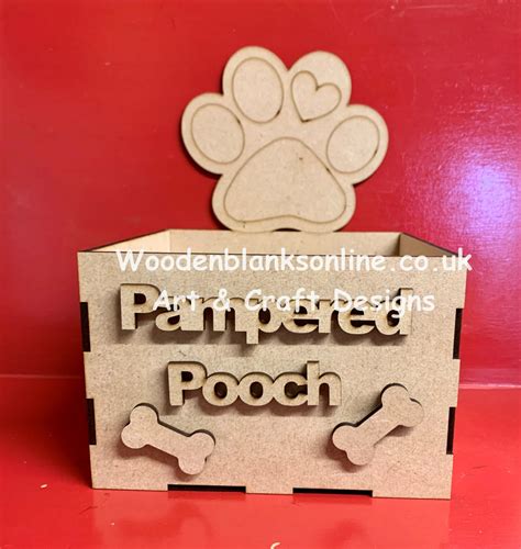 Pampered Pooch Treat/Hamper Box - Wooden Blanks OnlineWooden Blanks Online