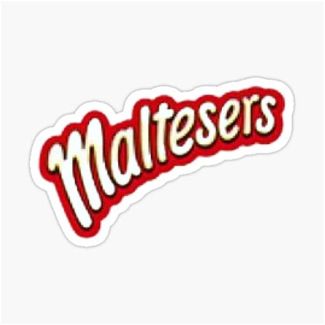 "Maltesers" Sticker for Sale by creative2 | Redbubble