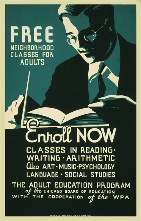 Vintage Art Class Poster Free Stock Photo - Public Domain Pictures