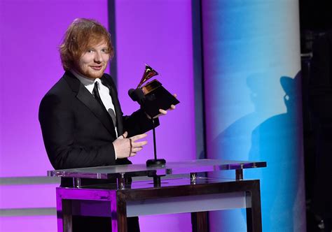 Ed Sheeran Donates Suit He Wore to Grammys to a Charity Shop | TIME