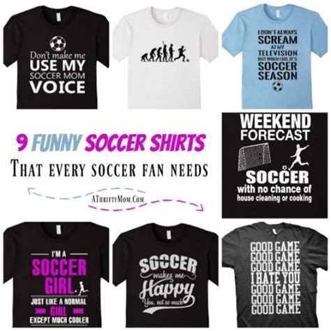 9 Funny Soccer Shirts That Every Soccer Fan Needs, great gift idea!