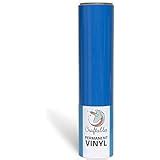 Amazon.com: Sky Blue Glitter Vinyl Adhesive, 12" by 15 FEET Transparent Glitter Vinyl Roll for ...