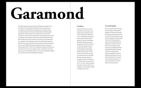 Typeface: Garamond – Carolyn Chheath – Medium