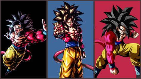 Download Goku in Super Saiyan 4 Form. Wallpaper | Wallpapers.com