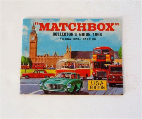 MATCHBOX 1966 COLLECTOR'S GUIDE INTERNATIONAL CATALOG USA EDITION ...