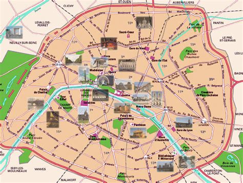 Paris City Map Free Download | Oppidan Library