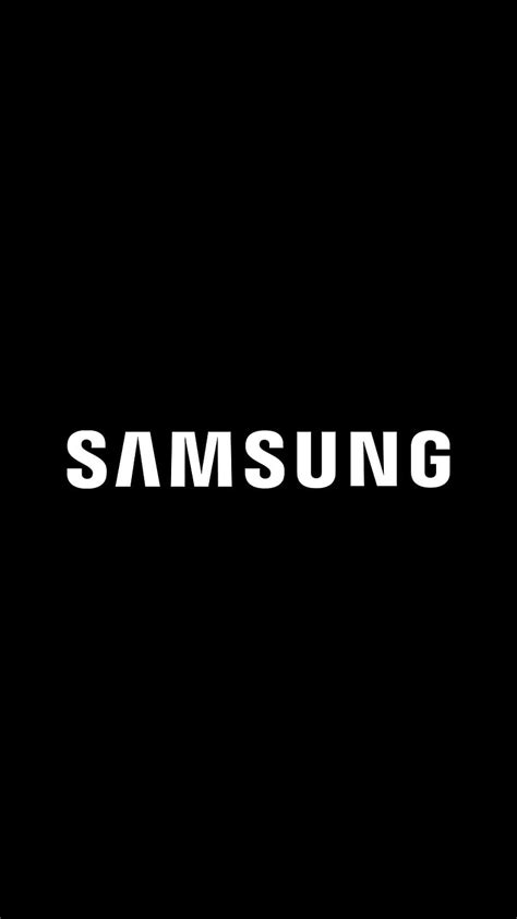 Samsung Logo Black Background