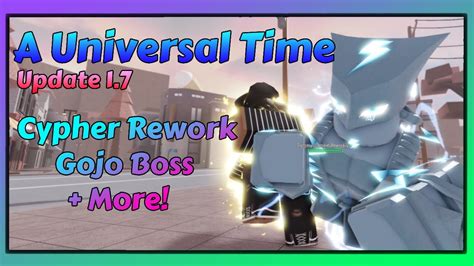 [AUT] NEW Easter Update has arrived! TW Thunder, Gojo Boss, Sol Rework + More! | A Universal ...