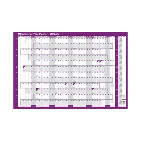 Sasco Academic Year Planner Unmounted 2024-25 - 2410227