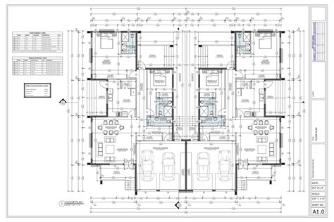 4 Bedroom Duplex House Plans : 5 Bedroom Duplex House Plan 173du Duplex ...