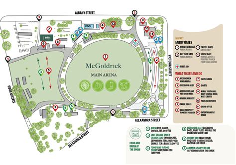 Berry Showground Map - Berry Show 2023