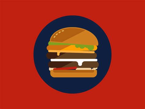 Burger first shot by CR. CRUZ on Dribbble