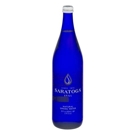 Saratoga Spring Water, Natural, Still (28 oz) - Instacart