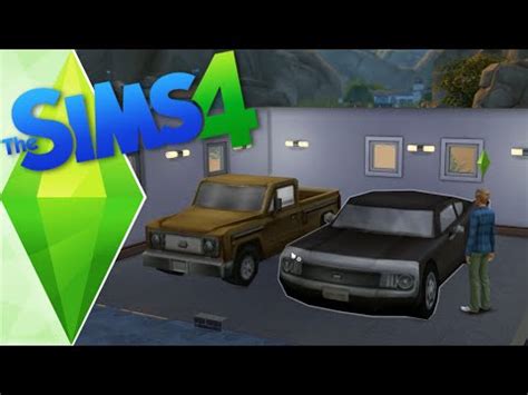 Sims 4 Cars and garages (v2) - YouTube