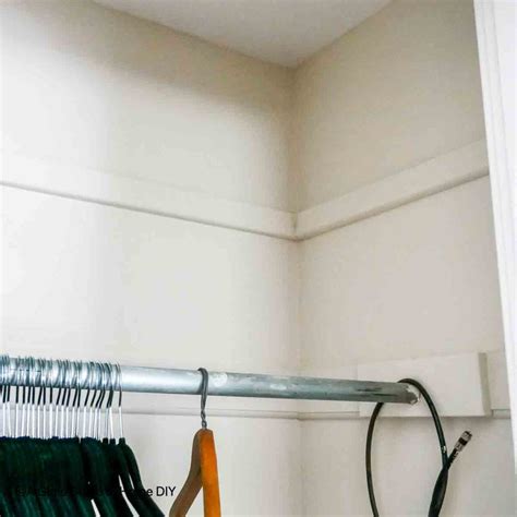 How to Install a Closet Rod ⋆ A Girl's Guide to Home DIY