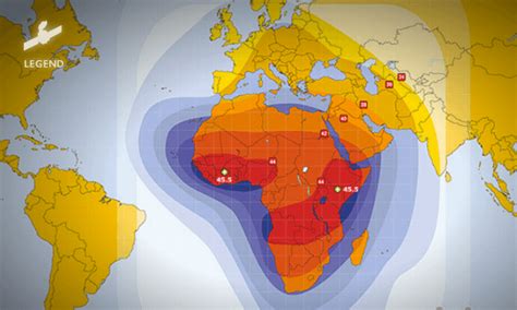 Israeli Amos-5 satellite disappears leaving Africa in darkness