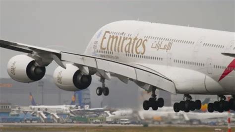 Airbus A380 Landing Stock Video Footage | Royalty Free Airbus A380 Landing Videos | Pond5