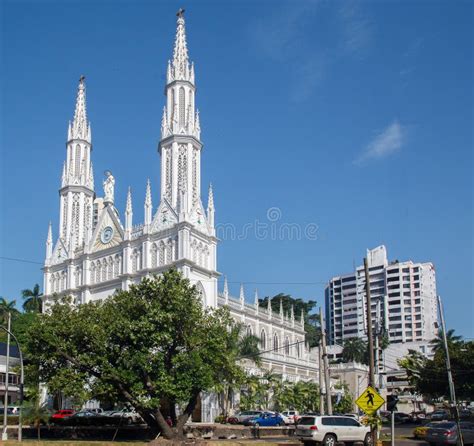 Our Lady of Mount Carmel Church Panama City Editorial Stock Image - Image of place, iglesia ...