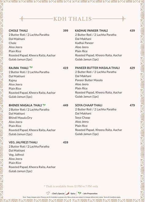 Menu at Kake Di Hatti - Banashankari, Bengaluru