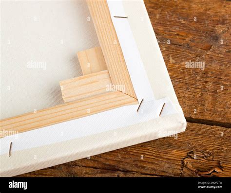 canvas, stretcher frame, stretcher frames Stock Photo - Alamy