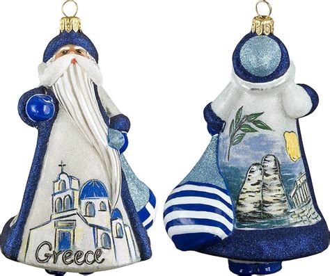 Greek Inspired Christmas Ornaments for Your Tree