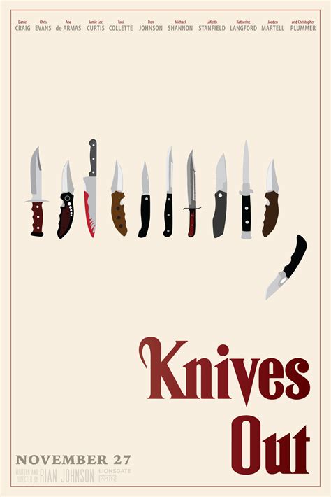 Knives Out | Poster By AminDesigns