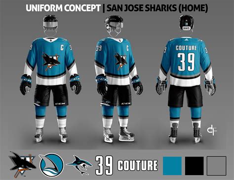 NHL Uniform Concepts — San Jose Sharks on Behance