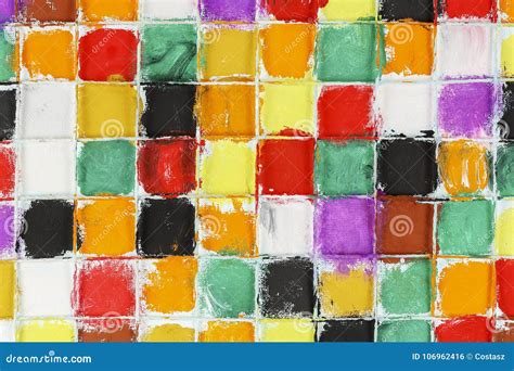 Colorful squares stock photo. Image of artwork, color - 106962416