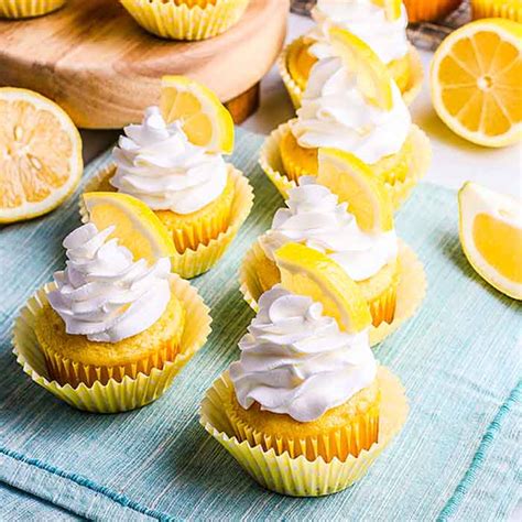 Lemon Cupcakes Recipe - delicious lemon cupcakes