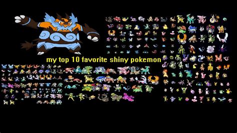 Top 10 shiny pokemon - YouTube