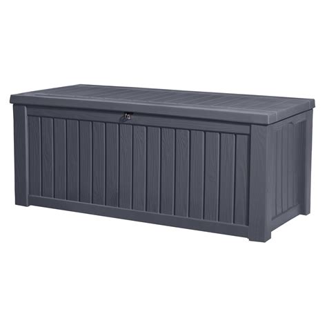 Keter 570L Rockwood Storage Box - Bunnings Australia