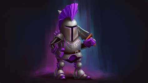 Free download Knight Squad Purple Knight Steam Trading Cards Wiki Fandom [1920x1080] for your ...